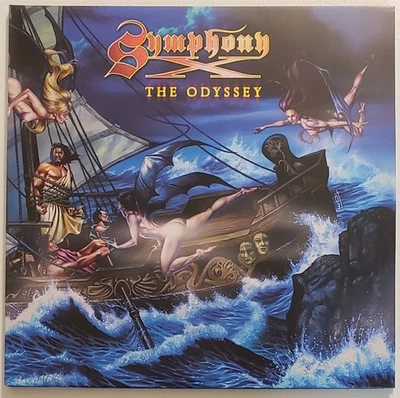 *SCARCE* Symphony X THE ODYSSEY 2 LP Ltd Marbled Red/Orange Vinyl Canada 2025 Foto 1 de 4