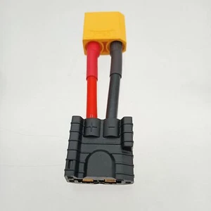 NEW ID 4S Charger Female to XT90 Male cable 12AWG 5CM Charger Adapter - Picture 1 of 2