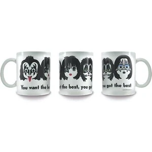 Pair of 2 Kiss Rock Band Coffee Mugs - Picture 1 of 2