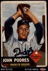 1953 Topps #263 Johnny Podres Dodgers RC 1.5 - FAIR