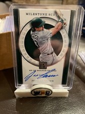 2016 PANINI PANTHEON MILESTONE SCRIPTS AUTO JOSE CANSECO AUTOGRAPH SP 01/99