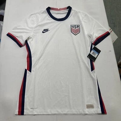 Nike Men's Medium USA USMNT White VaporKnit Home Authentic Jersey CD0592-100 - Image 1 of 4