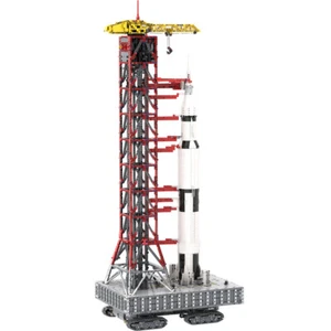ZITIANYOUBUILD Launch Tower Mk I with Motorized Crawler for Saturn V 21309 92176 - Picture 1 of 10