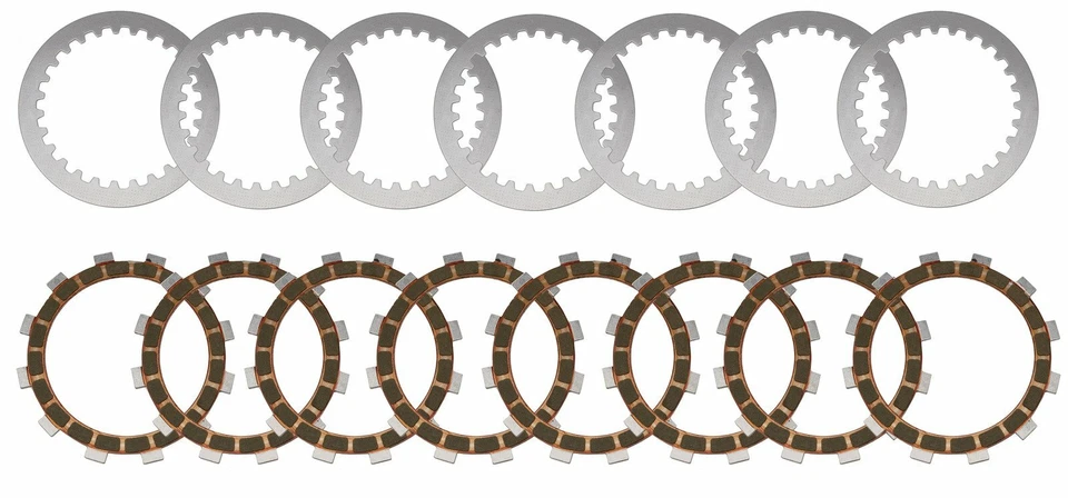 Yamaha Heavy Duty Clutch  Set For Xt TT SR 500; 8 Friction Disks 7 Steel 2-217 - Image 1 of 1