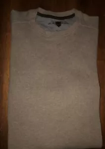 Men's Black Brown 1826 Long Sleeve Crew Neck Thermal Shirt - Size Medium - Picture 1 of 2