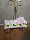 Kate Spade Pencil Pouch Geo Spade Cosmetic Case Travel Colorful