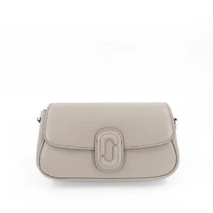 Borsa a tracolla Marc Jacobs The Clover bianco cemento - Foto 1 di 12
