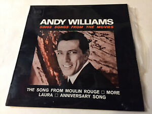 ANDY WILLIAMS 'Sings Songs From The Movies' 1964 Australian 7" EP Single