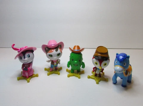 Sheriff Callie Wild West cake toppers set of 5 figures Disney Cover