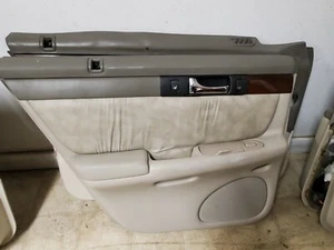 1998 1999 2000 01 02 03 2004 CADILLAC SEVILLE LEFT REAR INTERIOR DOOR PANEL # 2 - Picture 1 of 3