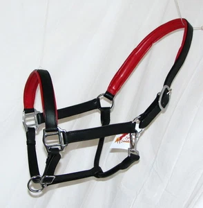FSS Cuero POSH Confort Acolchado Classy Show Halter Headcollado TODO COLOR ACOLCHADO - Imagen 1 de 21