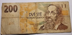 Tchecoslovaquie - Billet de 200 Korun - 1993 - TTB - Imagen 1 de 2