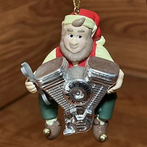 Elf Mechanic Harley Davidson 1997 Christmas Ornament no box. - Picture 1 of 6