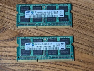 🔥Samsung 4GB (2 x 2GB) 2Rx8 PC3-10600S LAPTOP Memory RAM M471B5673FH0-CH9 - Picture 1 of 2