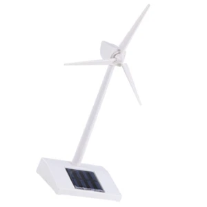 Windmühlenmodell Turbinenspielzeug Einer Windkraftanlage Windrad Solar - Bild 1 von 8