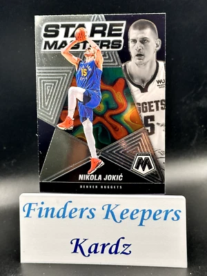 2021-22 NIKOLA JOKIC MOSAIC BASKETBALL BASE STARE MASTERS #12  NUGGETS - Image 1 of 2