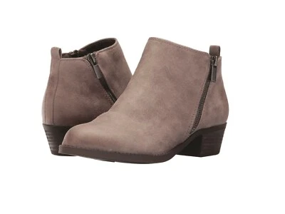 Mujer Carlos Santana Brianna Doble Cremallera Botines Botines Taupe Talla 5 Foto 1 de 4