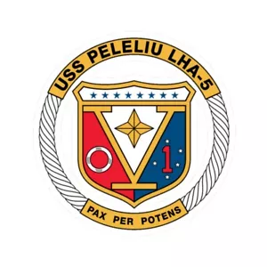 USS Peleliu LHA 5 (U.S. Navy) STICKER Vinyl Kiss-Cut Decal - Picture 1 of 25
