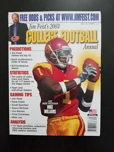 2003 Jim Feist College Football Annual Mike Williams USC Trojaner - Bild 1 von 7