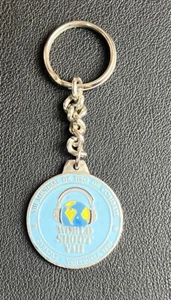 World combat shooting world shoot VIII caracas venezuela 1988 Metal Keychain - Picture 1 of 2