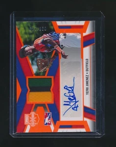 YEFRI JIMENEZ 2023 PANINI ELITE EXTRA EDITION RC PATCH AUTO 028/149 #DMS-YJ - Picture 1 of 2