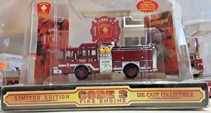 Code 3 1/64 Scale Boston E-One Cyclone II Fire Pumper 24 #12340 (FD-99 - Imagen 1 de 16