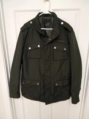 COOGI Men's Dark Green Multi Pocket Tactical Jacket Size XL - Image 1 of 4