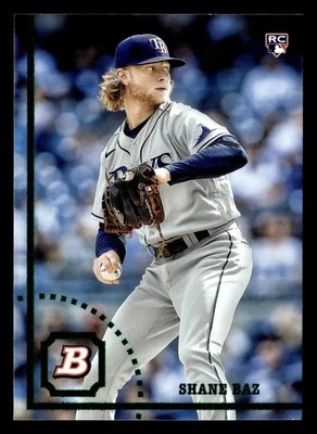 Shane Baz 2022 Bowman Heritage #63 Tampa Bay Rays ROOKIE Buy10get5FREE - Image 1 of 2