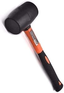 Martillo de mazo de goma Edward Tools 16 OZ - Martillo de goma duradero ecológico Hea - Imagen 1 de 12