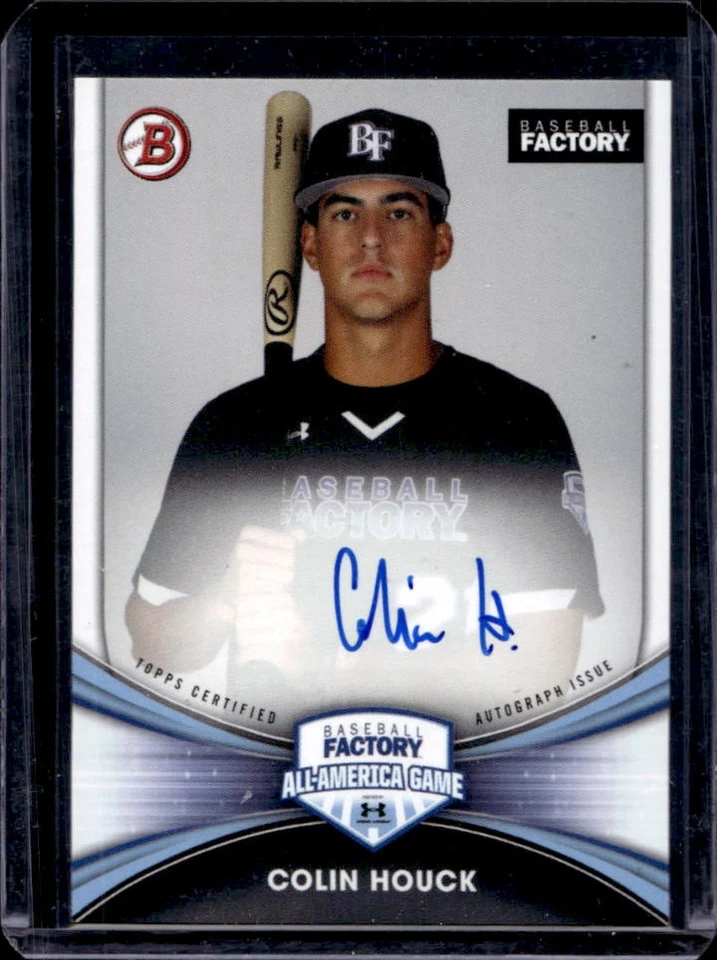 2024 Bowman Chrome Colin Houck All America Game Auto #AA-CHO Mets - Image 1 of 2