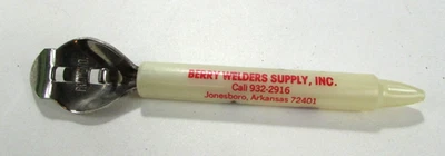 Винтажный открывалка для бутылок с маслом ~ 6 дюймов ~ Berry's Welders Supply, Inc ~ Jonesboro Ar - Изображение 1 из 4