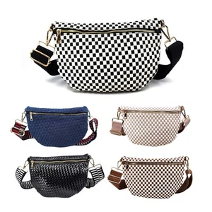 Bolso bandolera tejido redondeado HZ-5136 para mujer - Imagen 1 de 13