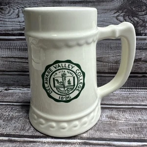 Vintage Delaware Valley College Est. 1896 Beer Stein Mug Tankard 16 oz  Alumni - Picture 1 of 7