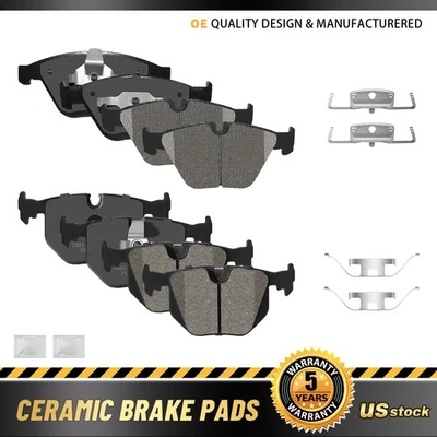 前后陶瓷碟刹垫 适用于宝马 525i 525xi 528i 530i 530xi 535i xDrive — 第 1/4 张图片
