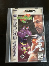 Space Jam (Sega Saturn, 1996) CIB W/ Manual REG card Complete