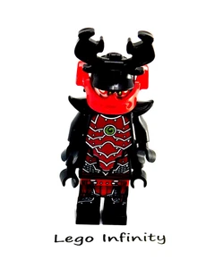 LEGO General Kozu Black Armor Minifigura Ninjago Final Battle Golden Mech 71702 - Imagen 1 de 6