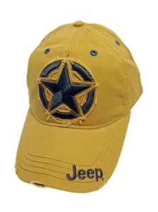 Jeep Distressed 3D Star Cap Baseball Hat - Picture 1 of 5