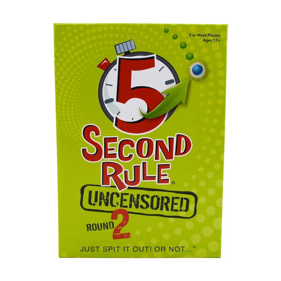 5 Second Rule Uncensored Round 2 PlayMonster 2022 Adult Game
