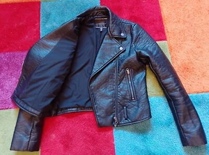 Victoria's Secret Vegan Leather Bikers Jacket - Picture 1 of 7