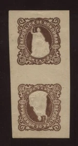 HONDURAS 1895 TETE-BECHE PROOFS - Foto 1 di 2