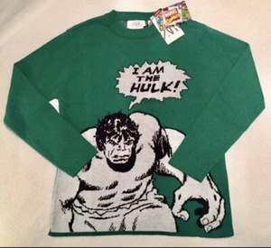 ZARA Kids “Incredible Hulk” green sweater, size 11-12y - Picture 1 of 8
