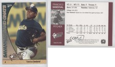 2004 MultiAd Sports Savannah Sand Gnats Francisco Sandoval #21