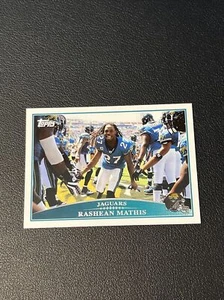 2009 Topps #39 Rashean Mathis Jacksonville Jaguars - Picture 1 of 2
