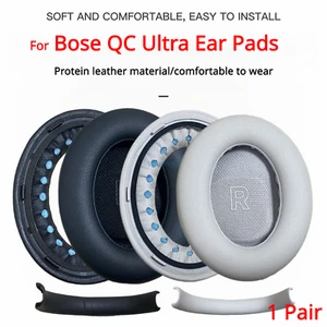 Replacement Original Ear Pads Headband Pad for BOSE QC Ultra BT Headphone Cover - Picture 1 of 9