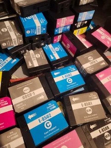 LOT OF 35 T850 CHIPLESS NEVER BEEN USED Ink Cartridge P800 T850 T850 - Picture 1 of 2