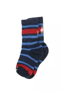 Smartwool 272428 Kids Hike Light Striped Crew Merino Wool Socks Size Small - Picture 1 of 2