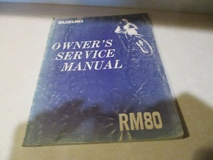 Suzuki Manual RM 80 99011-02B27-03A - Foto 1 di 1