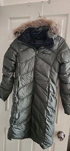 Marmot Women's Montreaux 700 Down fill hooded Coat Parka - XS - Nori (Green) - Picture 1 of 5