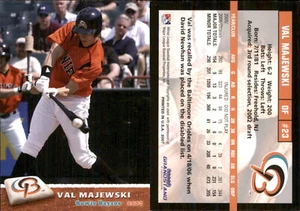 Val Majewski 2007 Grandstand Bowie Baysox RC Card FREE SHIP *AutographDen* - Picture 1 of 1