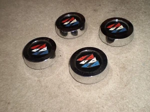 RALLYE WHEEL CENTER CAPS 71-87 BUICK GS SKYLARK REGAL CENTURY APOLLO GRAN SPORT - Picture 1 of 7